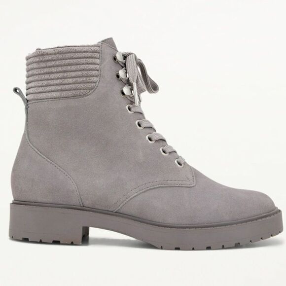 Splendid Gray suede Sadie Boot size 6.5 A2 - Picture 1 of 10
